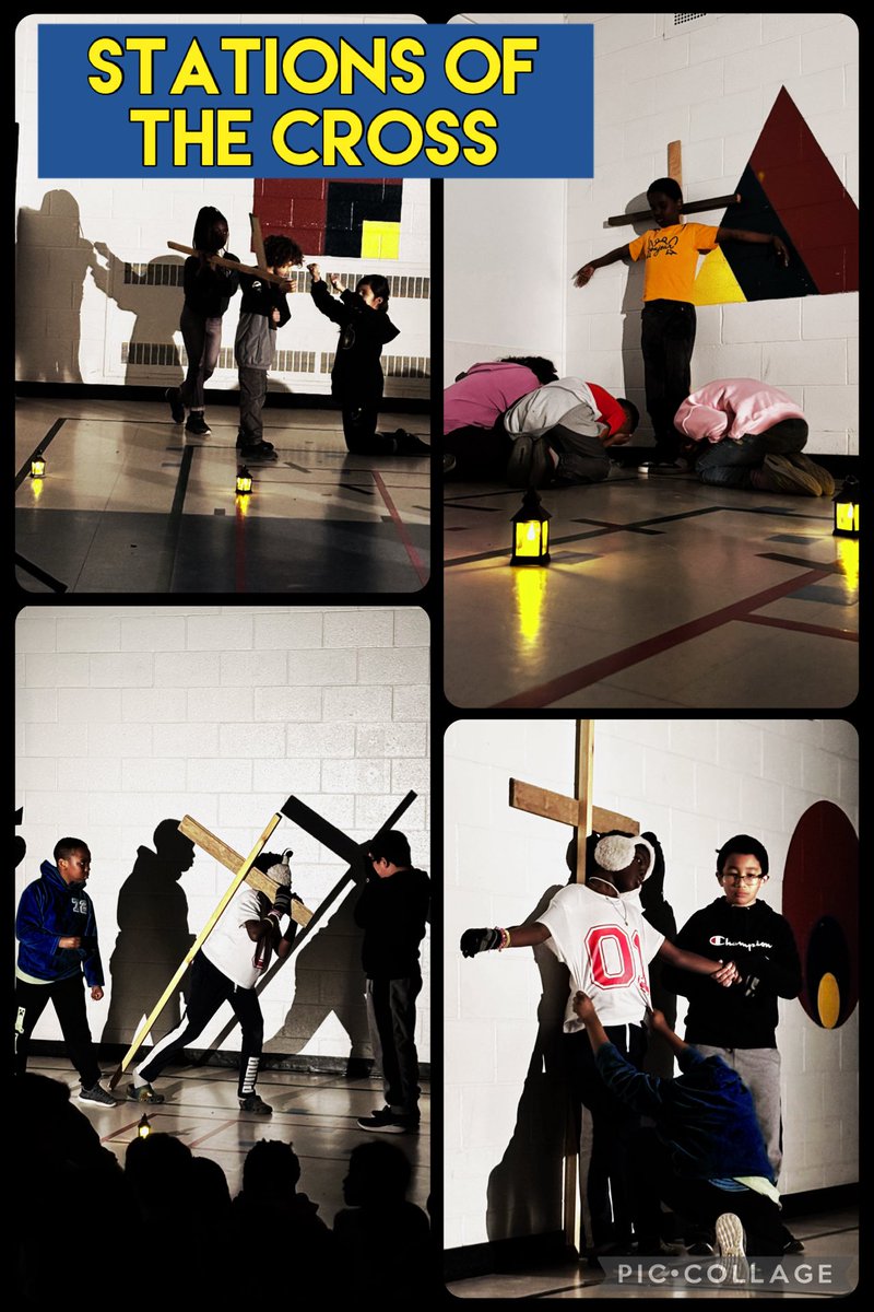 StElizabethOCSB's tweet image. As we journey through #HolyWeek2025, our hearts were moved by a powerful Stations of the Cross presentation by our Grade 4 students, guided with care by @NikHamilton. A beautiful witness to faith, love, and reflection. We are truly blessed. #ocsbBeCommunity
