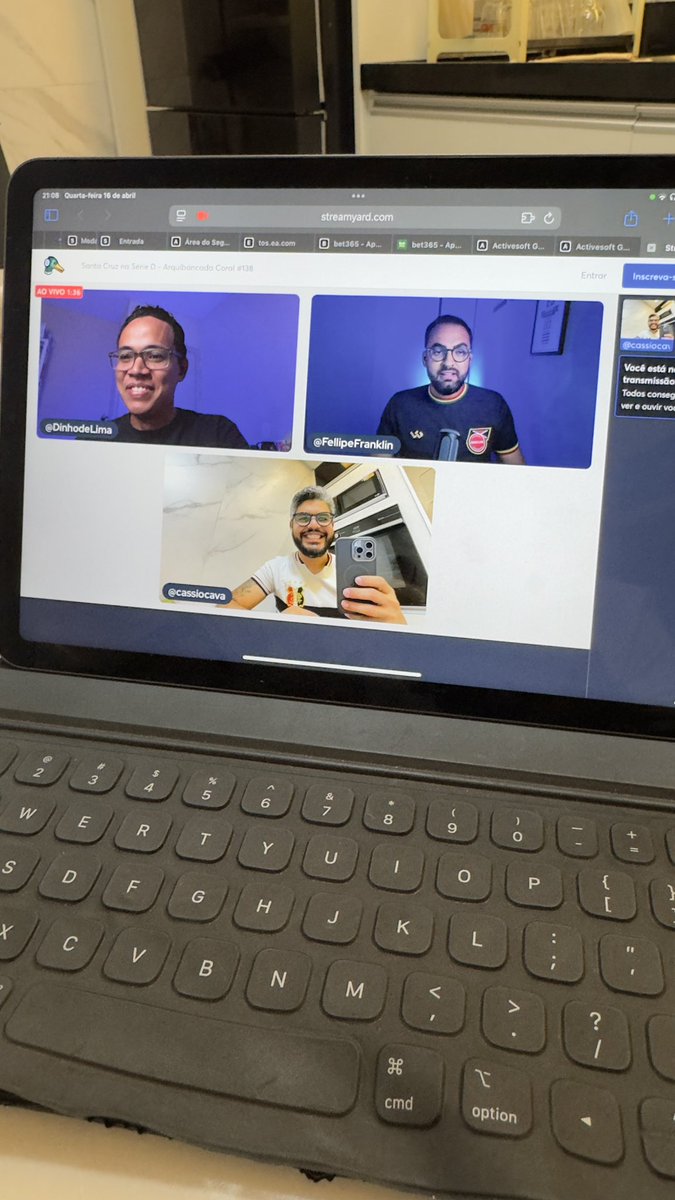 cassiocava's tweet image. Estamos no Ar! 
openyoutube.com/live/Z5eW5i6eF…