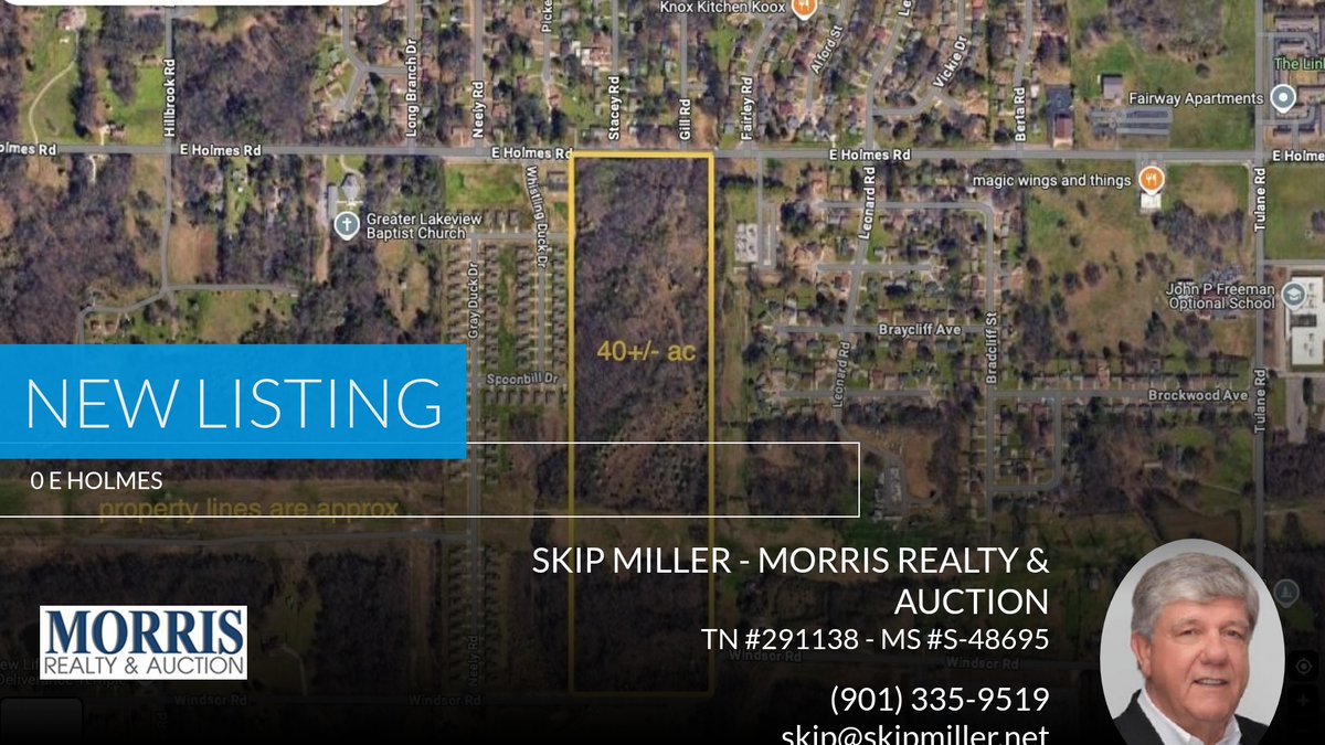 SkipMillerSr's tweet photo. 📍 New Listing 📍 Take a look at this fantastic new property that just hit the market located at 0 E Holmes in Memphis. Reach out here or at (901) 335-9519 for more information

Call me - Follow me - Like this post - Like my page... https://t.co/Xmav7LWpdc https://t.co/D7rK8wqOKG
