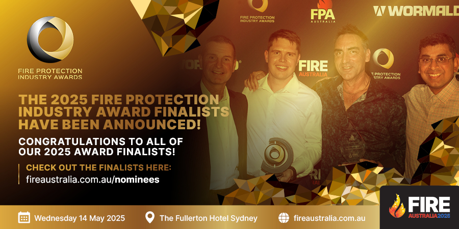 The finalists for the 2025 #FireProtectionIndustryAwards have been announced!

Congratulations to our finalists. You can check them out here: fireaustralia.com.au/nominees/

The awards are presented as part of the Gala Dinner at #FA25. Book your tickets: fireaustralia.com.au/conference-and…

#FA25