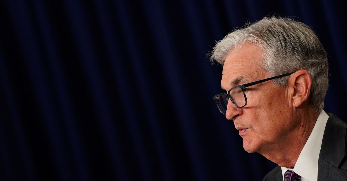 Reuters's tweet photo. Federal Reserve Chair Jerome Powell spoke at the Economic Club of Chicago, as a tit-for-tat trade war escalates between the U.S. and China. https://t.co/SRdnslQAAg https://t.co/f7sn7vi8ek