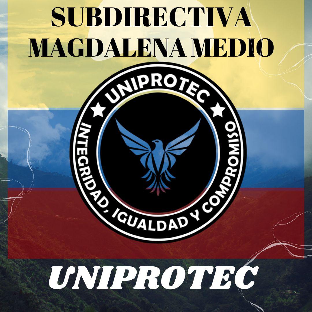 UNIPROTEC , creciendo gracias al trabajo honesto y responsable. Hoy orgullosamente presentamos nuestra subdirectiva Magdalena medio, éxitos en esta nueva etapa compañeros.  Dios los guíe siempre por la senda de la rectitud.  Viva UNIPROTEC