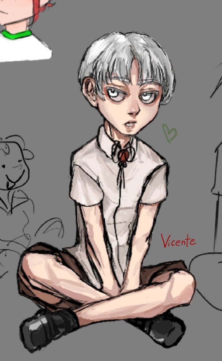 idigcv's tweet photo. I drew Vicente this time had a hard time with the shoes don't look at them thanks 😓 https://t.co/z0aGYes5tl