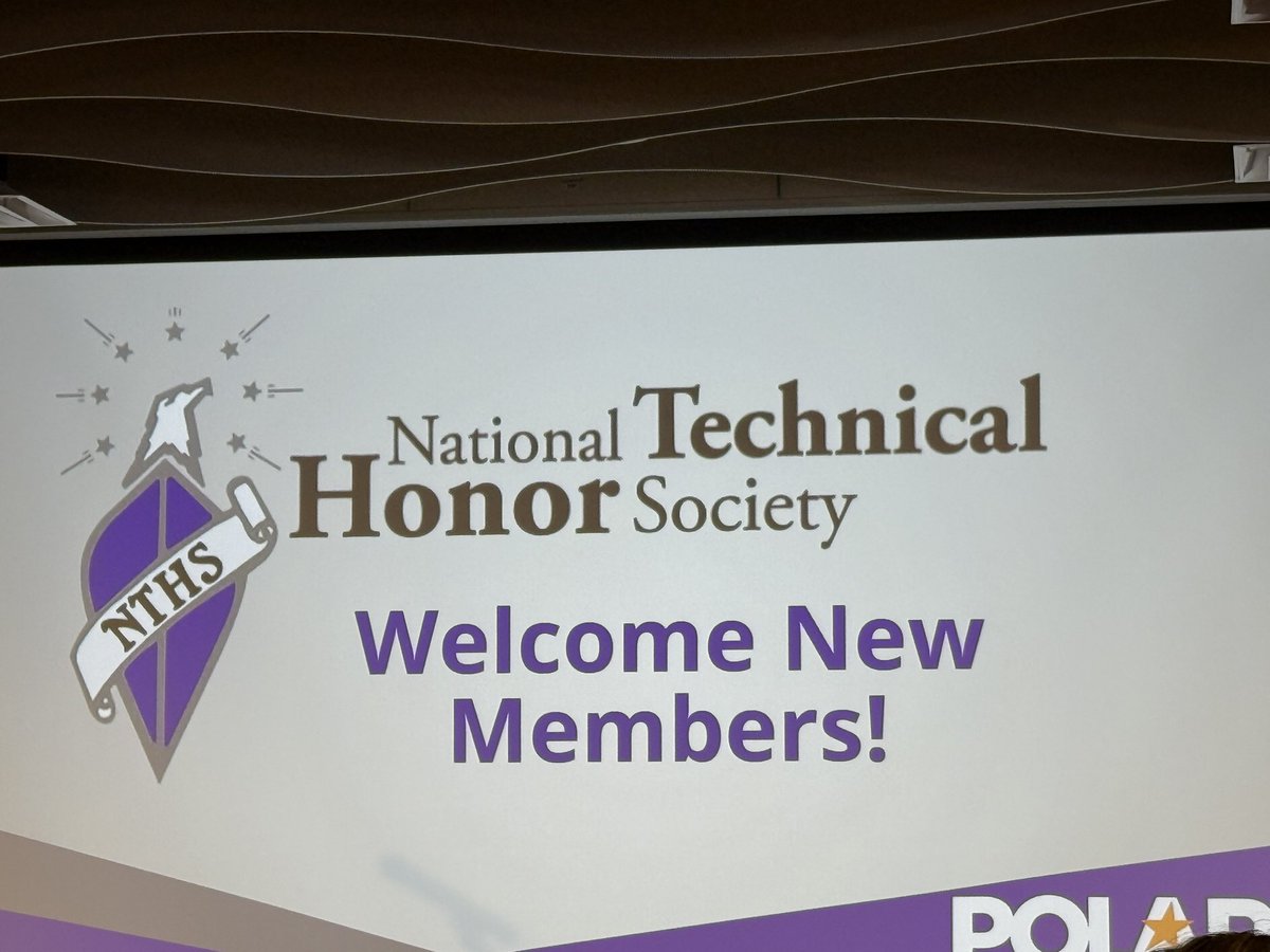 lorek33's tweet image. Super proud of Owen for his induction into The National Technical Honors Society. He will conclude his four years in the Project Lead the Way~ Engineering program in just a few short weeks!