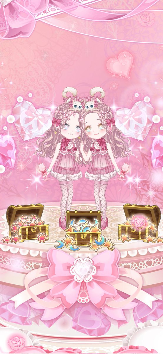 一緒にお着替え楽しんでくれているパトちゃん達🫶🏻︎💕︎︎可愛いが溢れている
(´д｀♡⃜)hshs
 #ペアリウム 
 #着せ替え 
 #コーデ記録