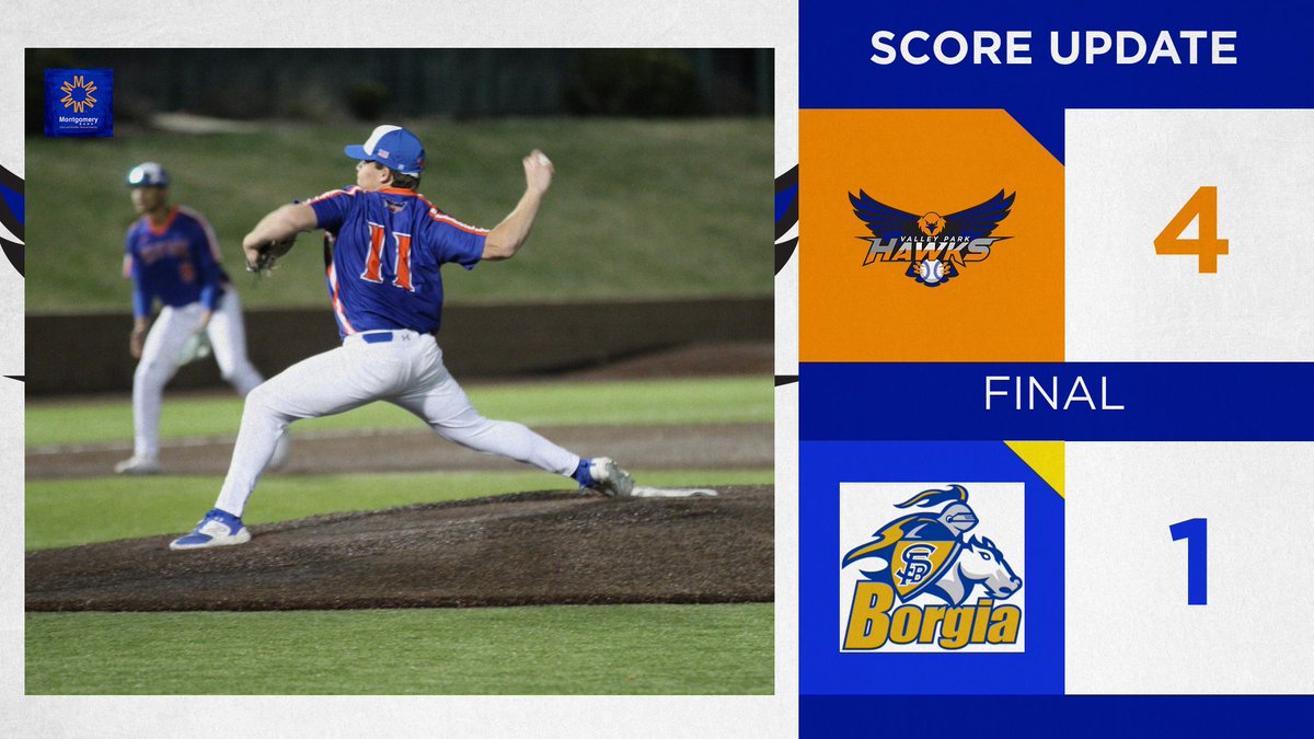 Gavin Hubbard goes the distance, striking out 8, and the Hawks beat a good Borgia squad. Geary, Menley, Bell, and Holmes all collect multiple hits. Back in action tomorrow against Windsor. Go Hawks!