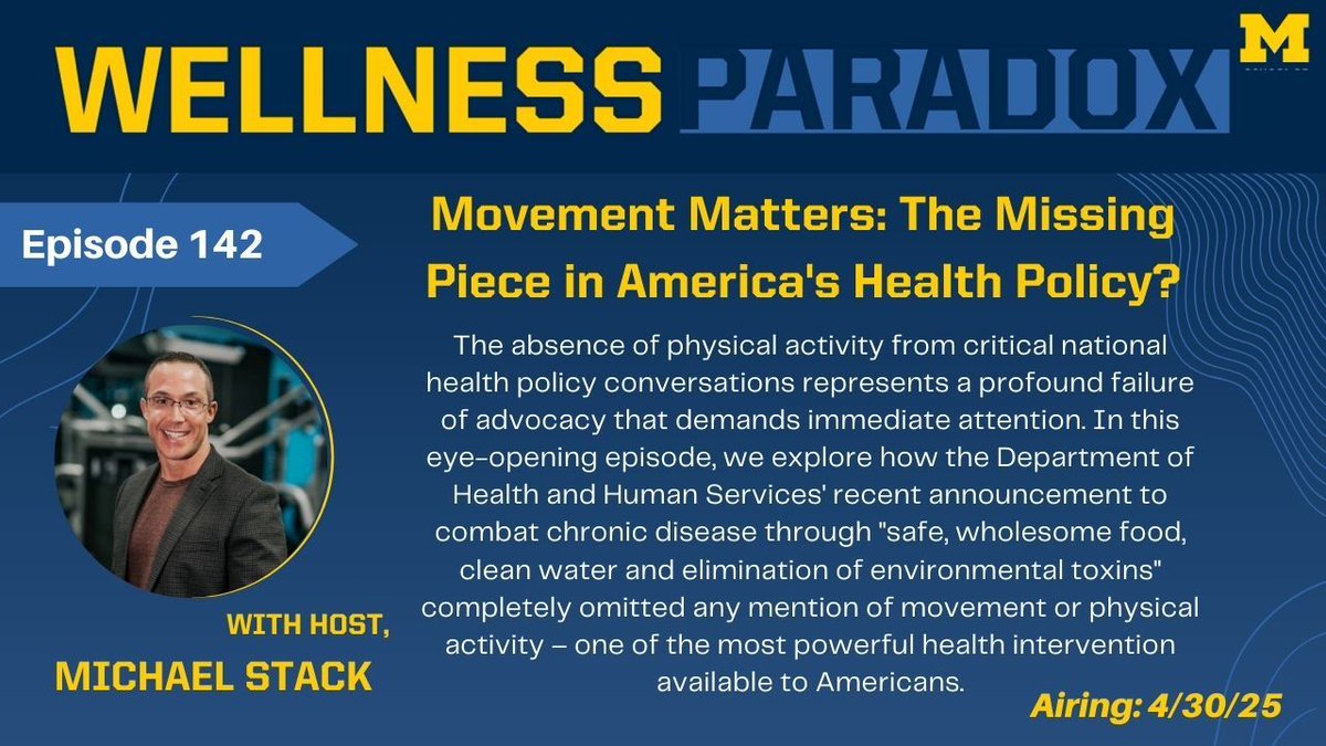 WellnessParadox's tweet photo. Stay tuned for April's episode airing in two weeks! @UMkines @PAAmovewithus

 #fitpros #fitnessprofessionals #fitnesspodcast #wellness #exercise #wellbeing https://t.co/kntZhYszsV