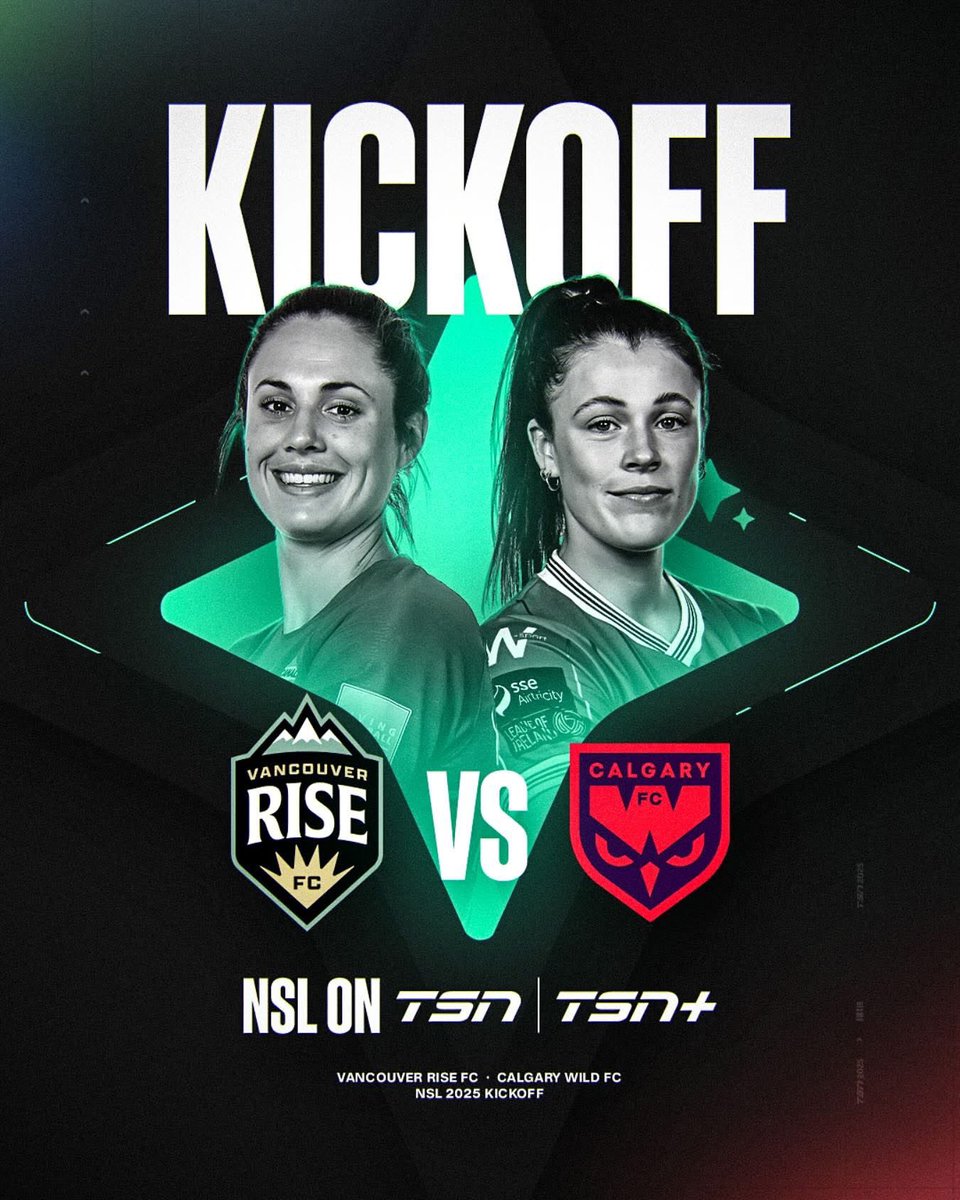 Jon Sinden (@jonsinden) on Twitter photo Looking forward to the history-making first kick!
The <a href="/NorthernSuperLg/">Northern Super League</a> kicks off tonight on <a href="/TSN_Sports/">TSN</a>.
And good luck to <a href="/VancouverRiseFC/">Vancouver Rise FC</a> and <a href="/yycwildfc/">Calgary Wild FC</a> Looking forward to the history-making first kick!
The <a href="/NorthernSuperLg/">Northern Super League</a> kicks off tonight on <a href="/TSN_Sports/">TSN</a>.
And good luck to <a href="/VancouverRiseFC/">Vancouver Rise FC</a> and <a href="/yycwildfc/">Calgary Wild FC</a>