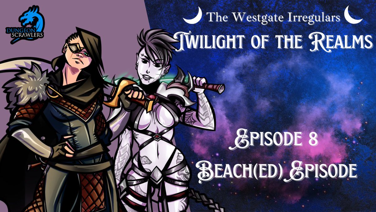 With the Chromium damaged and in serious need of repair, the Irregulars put down near an island and wait for the Spelljammer's magic to do its work. New discoveries will be made, and new relationships formed, so join us at 6pm PT on twitch.tv/dungeonscrawle…