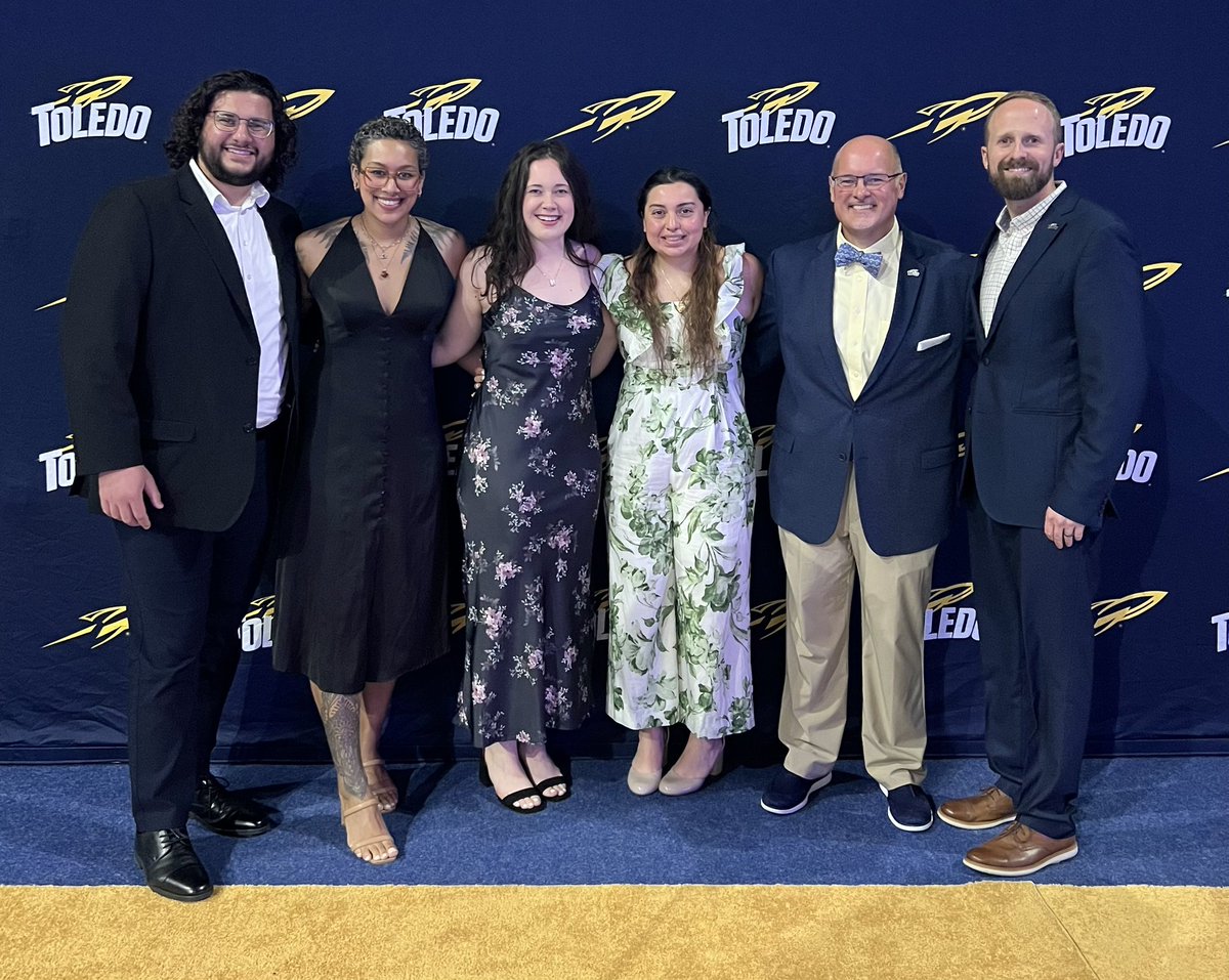 FUN to dress up with our <a href="/UT_SportsMed/">Toledo Sports Medicine</a> Staff to celebrate the successes of our <a href="/ToledoRockets/">Toledo Athletics</a> Student Athletes!!

Great work by <a href="/toledosaac/">Toledo SAAC</a> for putting on a great evening!!