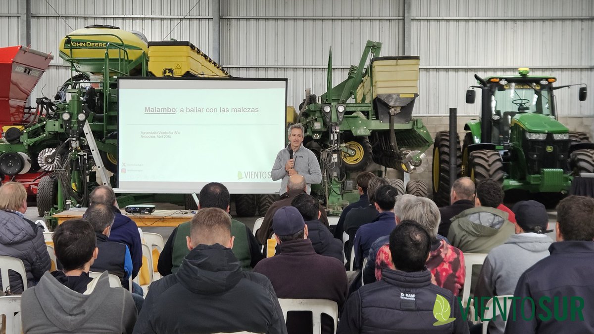 VientoSurAgro's tweet photo. Gran jornada sobre la Evolución del manejo de malezas organizada por #Agrogenerales
Malambo + MdM @xarvioAR + drones + #AplicacionesSelectivas
@BASF_Agro_ARG
#OneSmartSpray
@latitudsuragro https://t.co/FqkRv5lrnp
