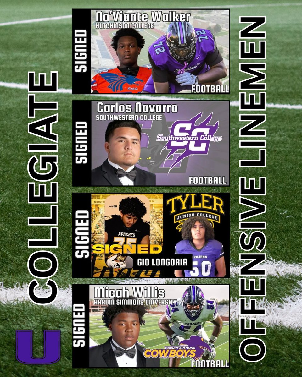 Jack LaRue, M.S. (@coachjlarue) on Twitter photo At <a href="/WacoUFootball/">Waco University Football</a> we produce HOGS!!! Congratulations to these young men on their commitment to play college football! #ItsAllAboutTheU🙌 #OLINE #HOGS At <a href="/WacoUFootball/">Waco University Football</a> we produce HOGS!!! Congratulations to these young men on their commitment to play college football! #ItsAllAboutTheU🙌 #OLINE #HOGS