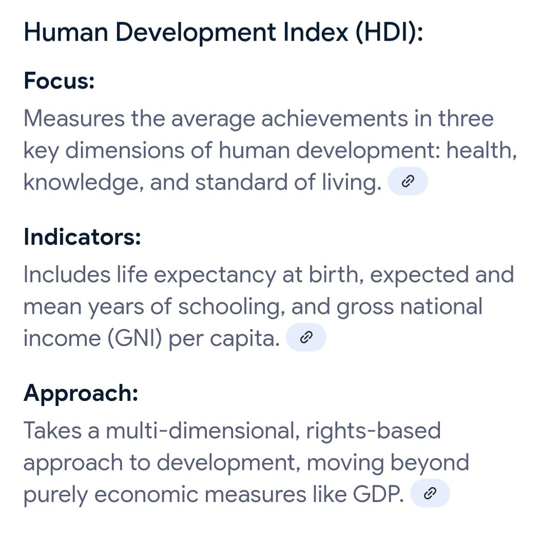 Хүний хөгжлийн индекс ХХИ-с илүү
Хүний капиталын индексийг ХКИ ярих цаг болж.
 
ХХИ: хүний эрхэд суурилсан тоон үзүүлэлтүүд (МУ 1-с 0.74)

ХКИ: хүний бүтээмжийг үнэлэх чанарын үзүүлэлтүүд (МУ 1-с 0.61, ажилгүйчүүдээ хасаад тооцвол 0.36)

Тооноос илүү чанарыг үнэлж, үйлдэл хийe!