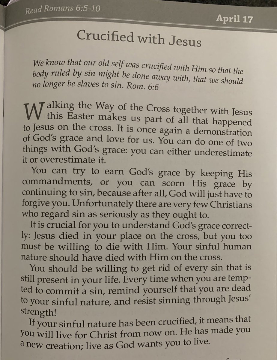 …Lord help me to truly crucify my sinful nature so I can live only for You🌞💛🌞