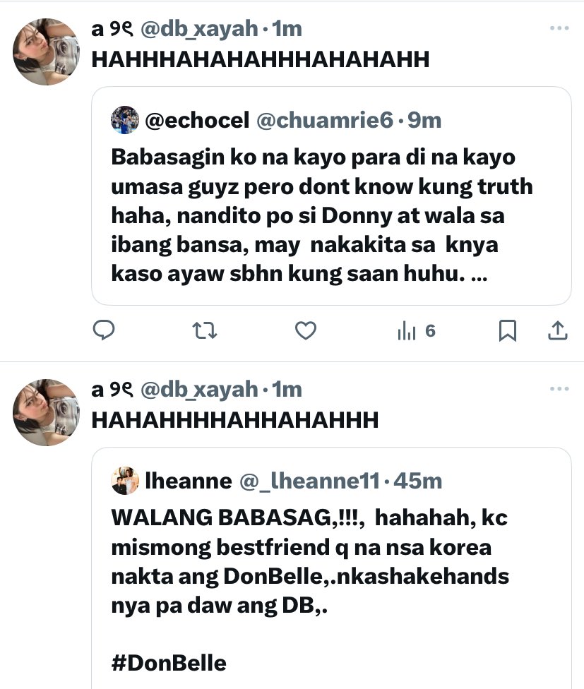HAHHAHAHHAHAHAHHA #DonBelle asan na kayo nababaliw na ang mga oat 😭😭😭