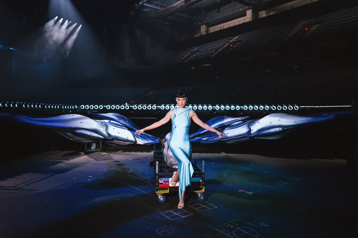 katyperry's tweet image. Next stop: THE LIFETIMES TOUR! See you in a week 🦋♾️