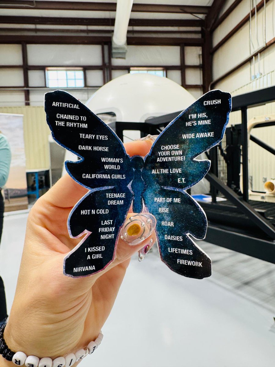 katyperry's tweet image. Next stop: THE LIFETIMES TOUR! See you in a week 🦋♾️