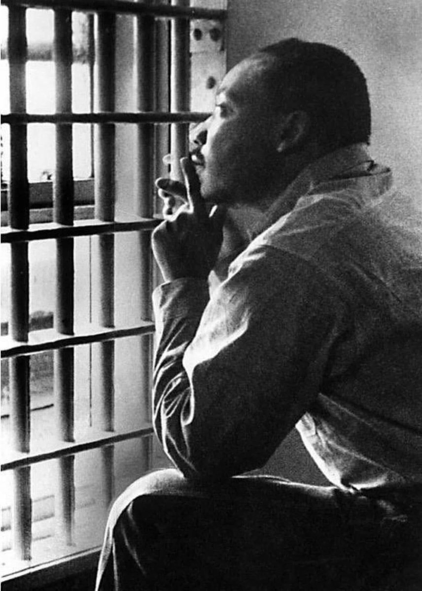 Relevant. Powerful. Needed.

On the 62nd anniversary of #MLK’s #LetterFromBirminghamJail, #TheKingCenter encourages everyone to study it for application.

The truths, principles and strategy within the letter can help us #BeLove to implement the demands of #justice today.

l