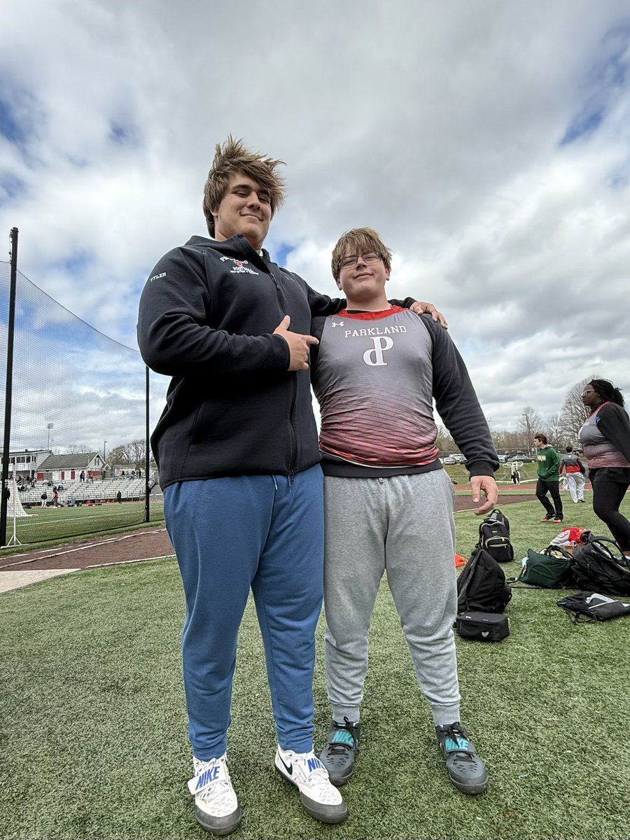 James Tyler (@jamestyler_58) on Twitter photo Had a very windy meet against central catholic at parkland. Just started rotational technique for shot but still got first place! My teammate <a href="/MatthewDor44543/">Matthew Dorsey</a> got second winning us another 3 points for the meet! Had a very windy meet against central catholic at parkland. Just started rotational technique for shot but still got first place! My teammate <a href="/MatthewDor44543/">Matthew Dorsey</a> got second winning us another 3 points for the meet!
