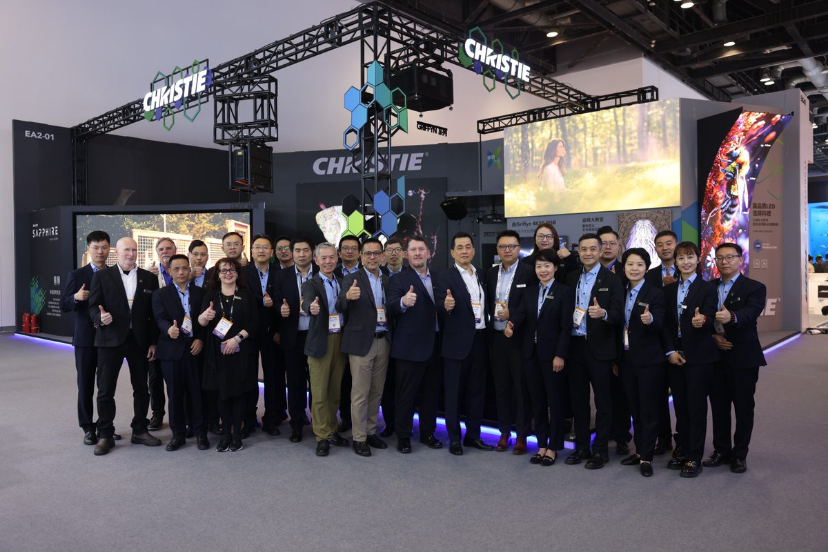 ChristieDigital's tweet image. Join us at InfoComm China 2025 at CNCC until April 18! Visit Hall E, EA2-01 for cutting-edge AV tech. ✨ ow.ly/4Loz50VBYEK #InfoCommChina2025 #VisualSolutions #ImmersiveExperiences