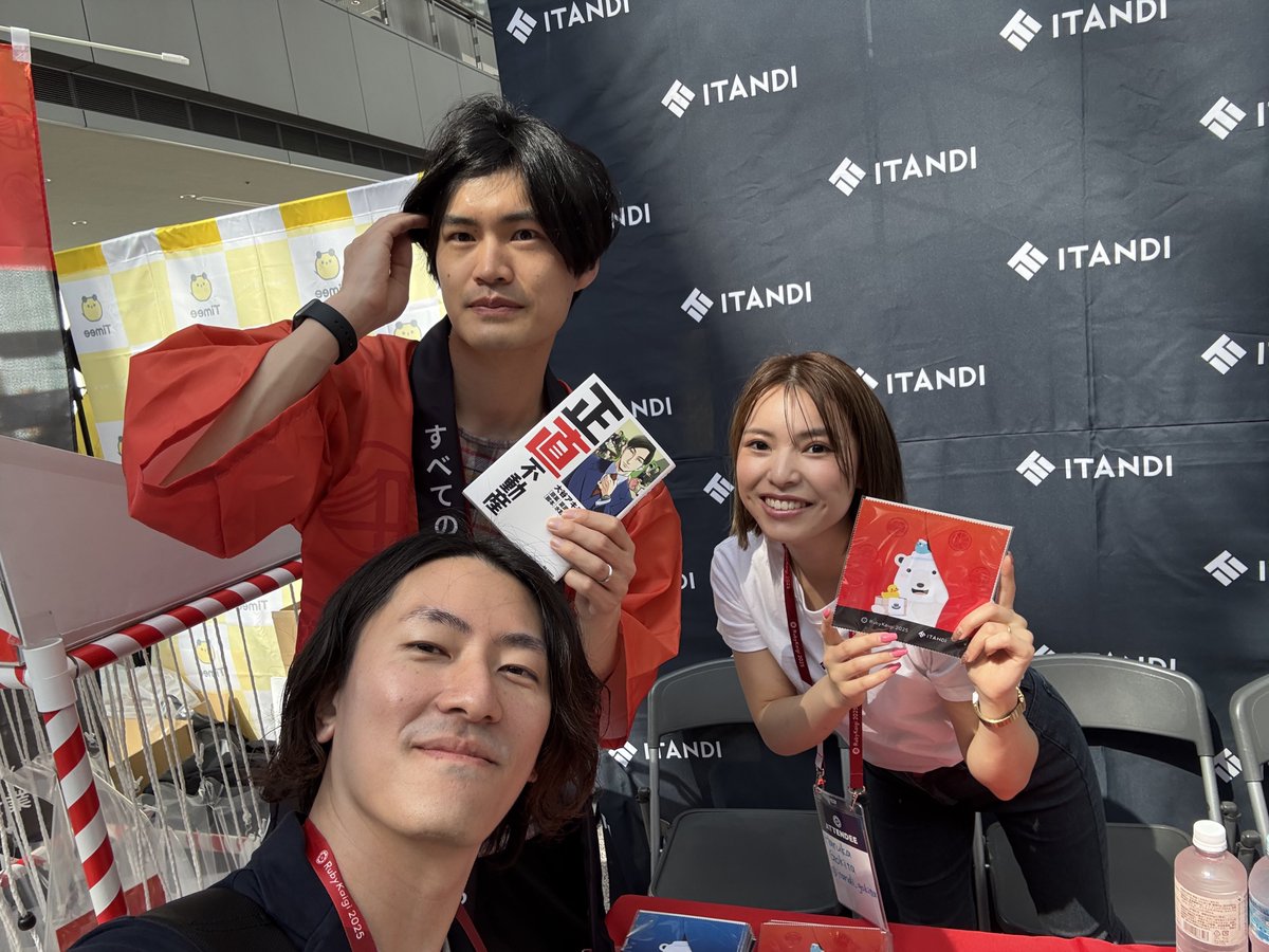 daily_mototsune's tweet photo. 正直不動産ありがとうございます！！ #rubykaigi #rubyfriend https://t.co/Emr7sSaOiw