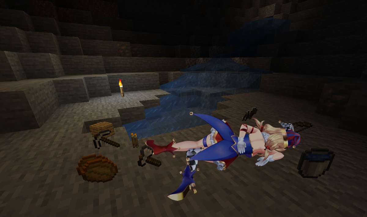 stupid idiot missed the water