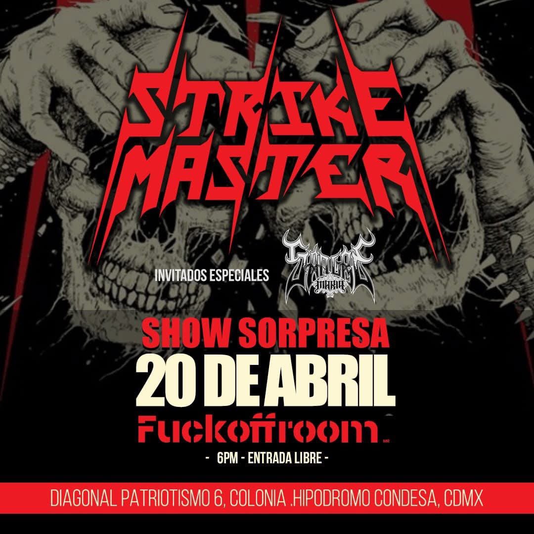 RojoWargo's tweet image. Dos noticias para esta semana santa 
20 de Abrirl #StrikeMaster Entrada Libre en el #FvckOffRoom
 
27 de Abril #RatosDePorao cambia de sede al #Foro28

#ArfArf #OpenThePit @ZepedaBros @rosete_ros @Reactor105