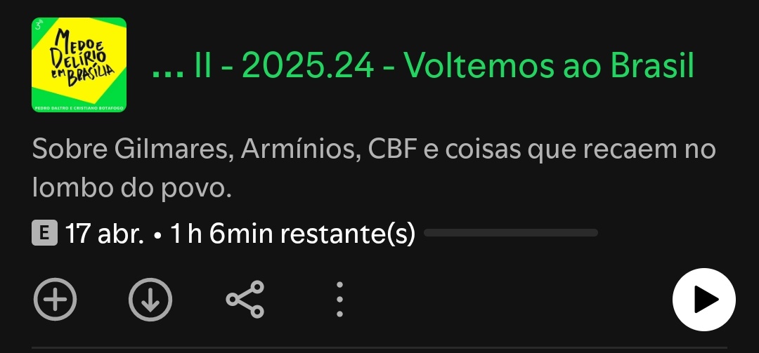 theusdp's tweet photo. @medoedeliriobr um podcast a frente de seu tempo!
Publicado hoje, com as notícias de amanhã! https://t.co/w4tCQSQGtW