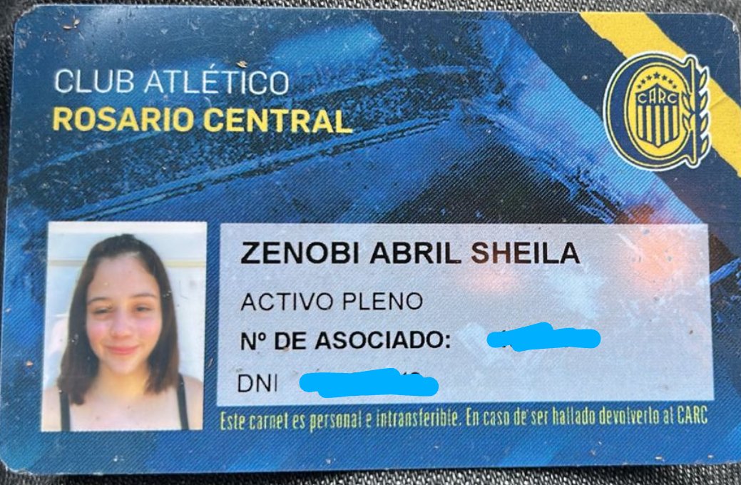 #ATENTI un amigo encontró este carné en zona del Alto. ¿Encontramos a la dueña? Cuando haya novedades me escriben por privado.