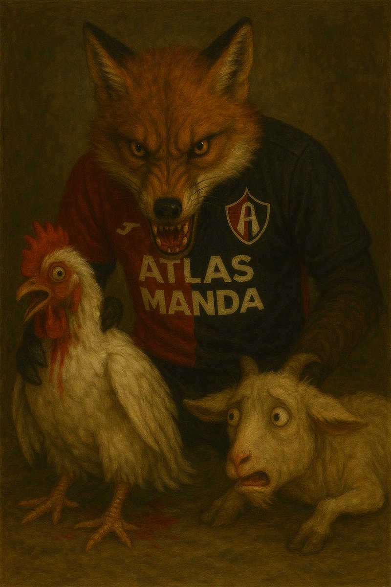 HOY SE COME GALLO, DESPUES CHIVA.

dos hinchadas amigas, ligadas por la cobardía.

ATLAS * MANDA