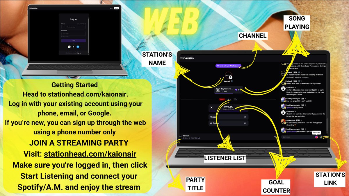 [STATIONHEAD GUIDE]
Goms, Eris, and every KAI lovers 
if you’re new to Stationhead, 
don’t worry. LOur easy-to-follow guide will help you stream WAIT ON ME smoothly,even if you’re juggling a busy day.Check it out and don't forget to share 😊
stationhead.com/kaionair

#KAI_WaitOnMe