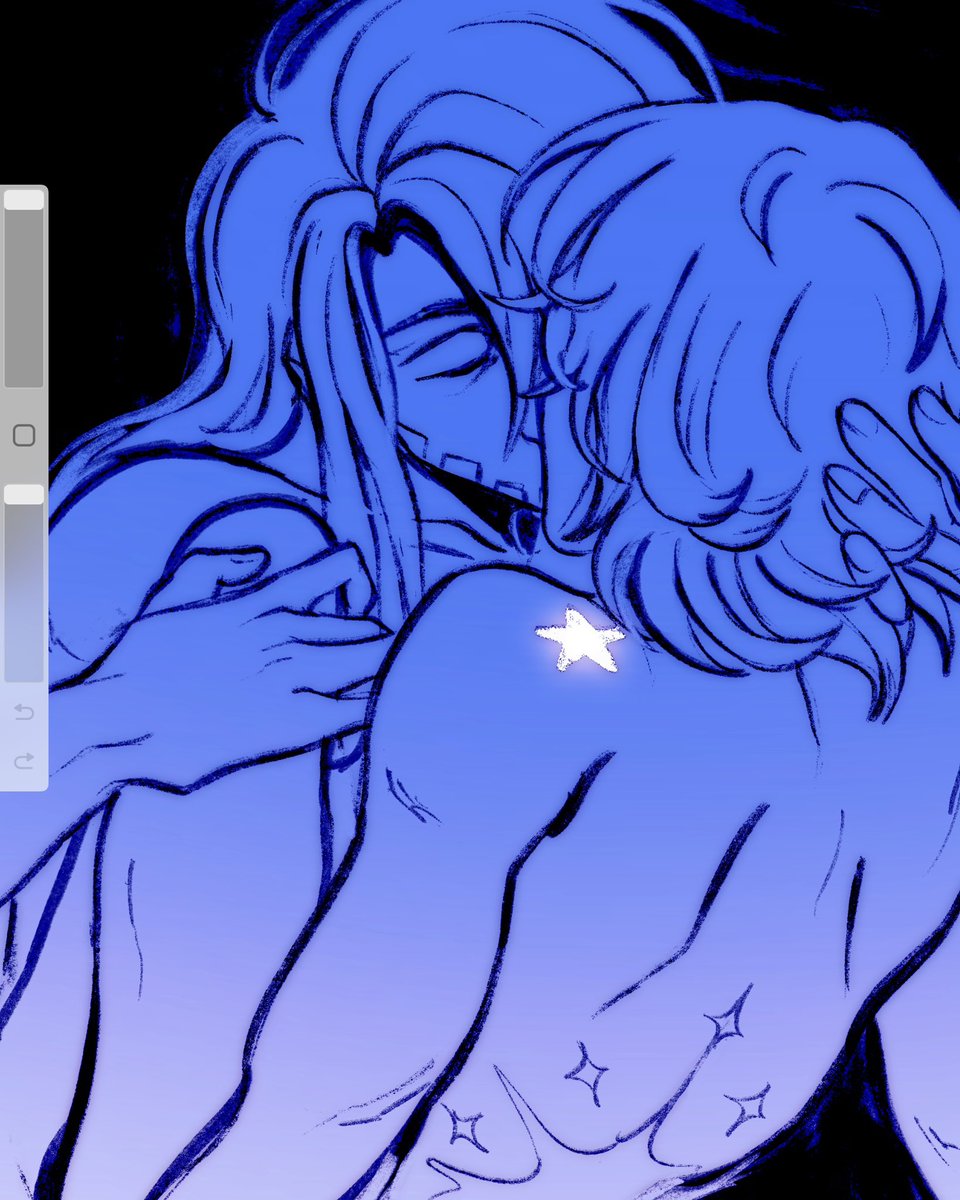 The birthmark on your shoulder reminds me