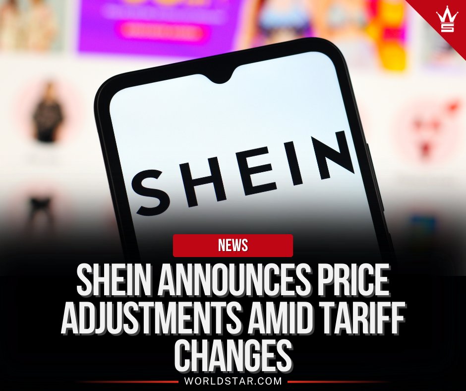 SHEIN will raise prices starting April 25, 2025, due to rising ...
