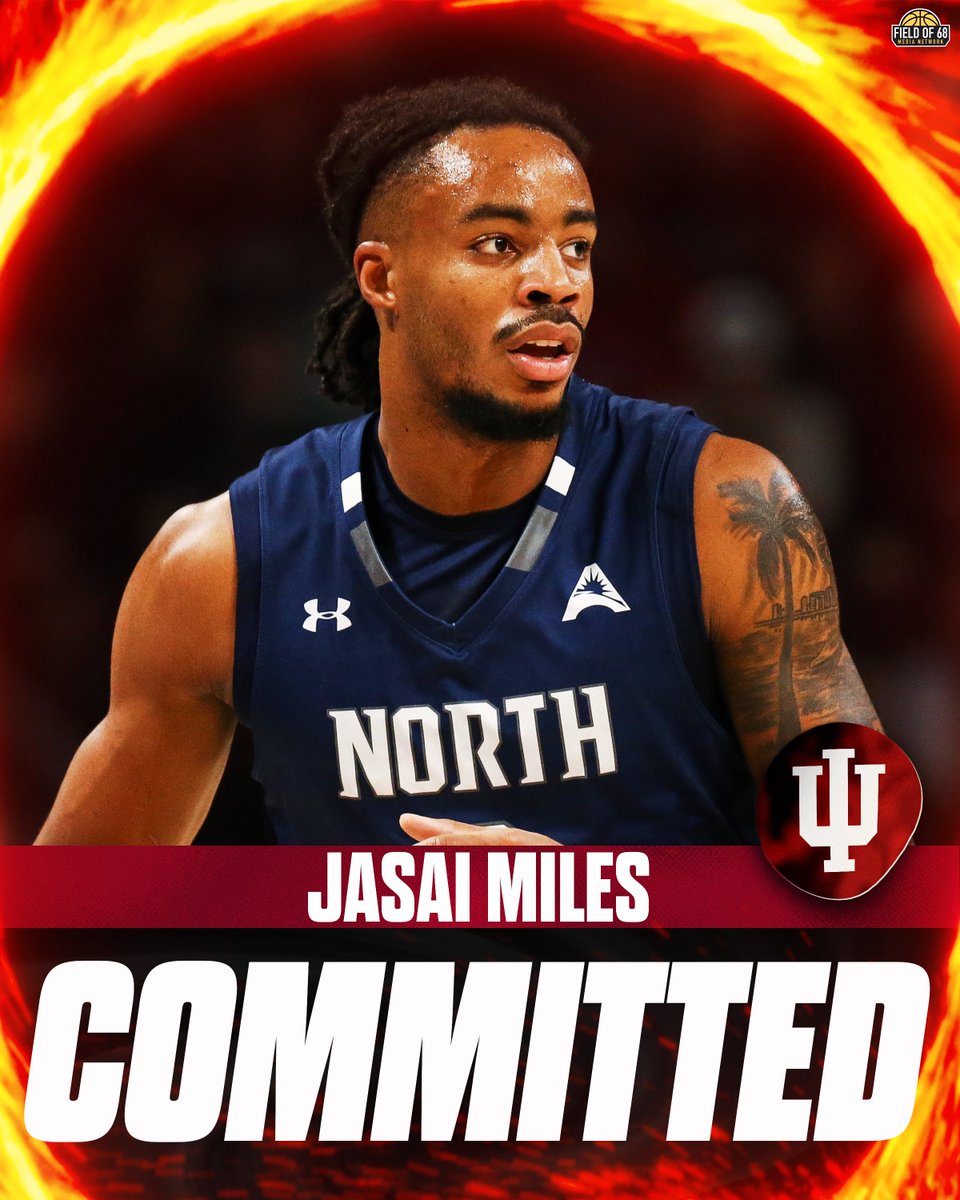 NEWS: North Florida transfer Jasai Miles has committed to Indiana per <a href="/On3sports/">On3</a>