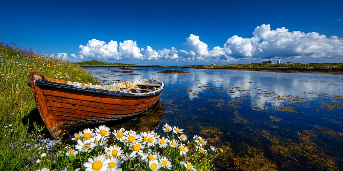 Prompt_Alchemy's tweet photo. Spring landscape, flowers
#midjourney #landscape #flowers #water #midjourneyart #midjourneyartist #aipromptwriter #aiartist #aiartcommunity #synthart https://t.co/D1VI0xeqWF