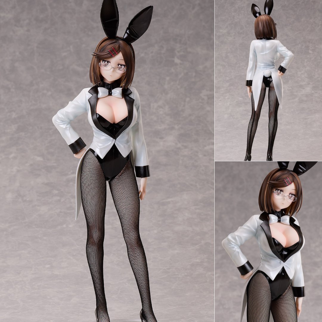 Konoha Koga from "A Ninja and an Assassin Under One Roof" joins Freeing's Bunny figure series! She comes with two bases, one for her and one to display her together with the upcoming bunny figure of Satoko Sogakure!

🐰PREORDER NOW🐰
shop.hlj.com/4cLdfi3