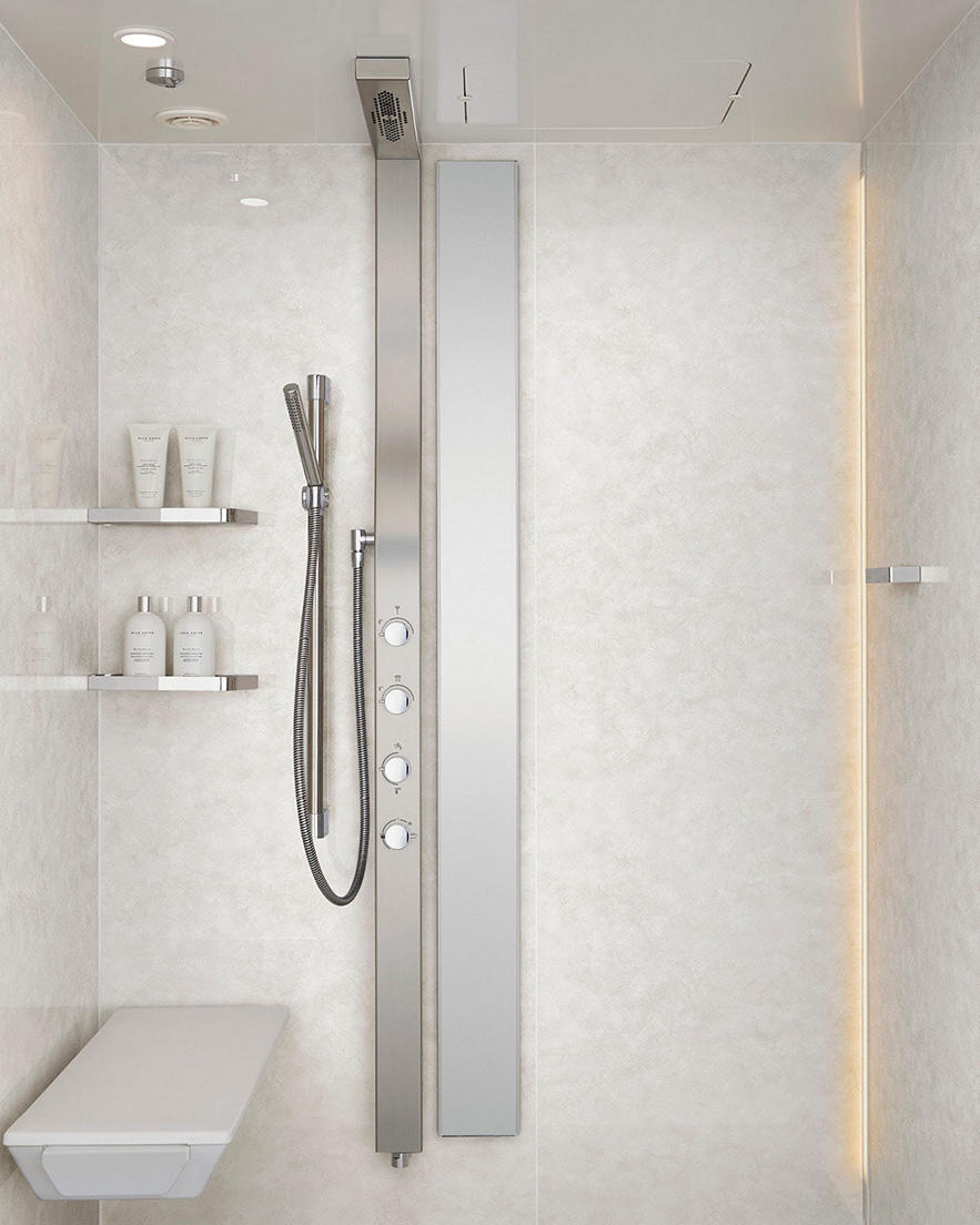 サッと浴びれば心も体もリフレッシュするシャワー浴🚿

ワンランク上のシャワー空間で、上質なくつろぎを提供するのが #シャワーユニットNS 
ベンチありタイプなら
座ってくつろぐという新しいスタイルも✨

s.lixil.com/x250417