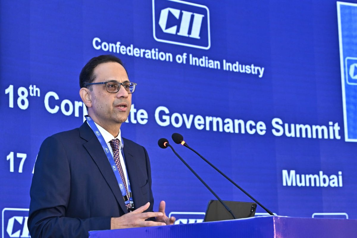 Confederation of Indian Industry (@followcii) on Twitter photo Good corporate governance and trust go hand in hand. Companies in India have made significant progress in adopting sound governance practices. In a constantly changing world maintaining trust is a continuous effort. - <a href="/sanjivrbajaj/">Sanjiv Bajaj</a>, Past President, CII; Chairman, CII Corporate Good corporate governance and trust go hand in hand. Companies in India have made significant progress in adopting sound governance practices. In a constantly changing world maintaining trust is a continuous effort. - <a href="/sanjivrbajaj/">Sanjiv Bajaj</a>, Past President, CII; Chairman, CII Corporate