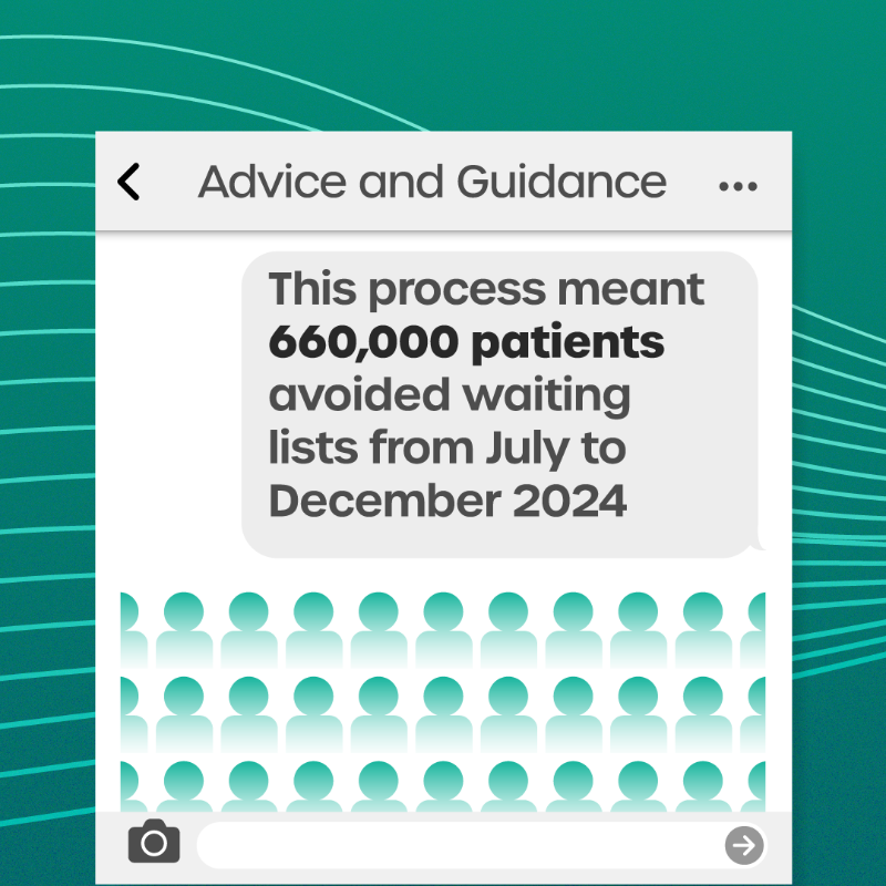 DHSCgovuk's tweet photo. 👩‍⚕️ We're expanding a scheme where GPs and hospital specialists work more closely together to get patients treated sooner.

This means people getting the care they need faster and in the right place, as part of our Plan for Change.

Find out more ⬇️