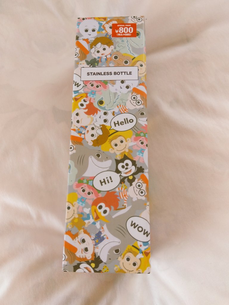 meicocha's tweet photo. 使っていたステンレスボトルがポンコツになっていたのもあって、新しいの買いました、イオンモール太田のスリコのセール品で、800円。
#ポケユニ
#3COIN https://t.co/LpcTkPlgv8