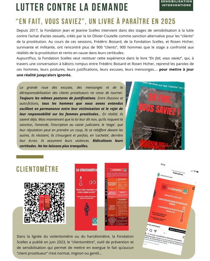 ModelRevealed's tweet photo. @gouvernementFR @egalite_gouv @HCEfh @Fond_Scelles @auroreberge @RomeIsabelle @AssoACPE @MouvementduNid @education_gouv @servicepublicfr 8. @gouvernementFR will focus on #stigmatising clients.
@fond_scelles will publish: "In fact, you know." The book quotes clients who had to take sessions, meant as conversion therapy, with this #Catholic #lobby.
"It allows emphasizing that no client is normal, cute or nice." https://t.co/zfcQUWZuas