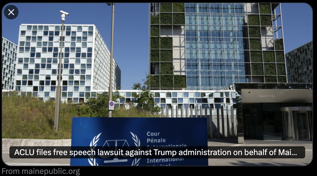 FortifyRights's tweet image. Fortify Rights’s CEO @matthewfsmith, represented by the American Civil Liberties Union, filed a lawsuit challenging Trump administration’s sanctions on the ICC prosecutor.

@matthewfsmith says the order forced him to stop helping address atrocity crimes in #Myanmar.…