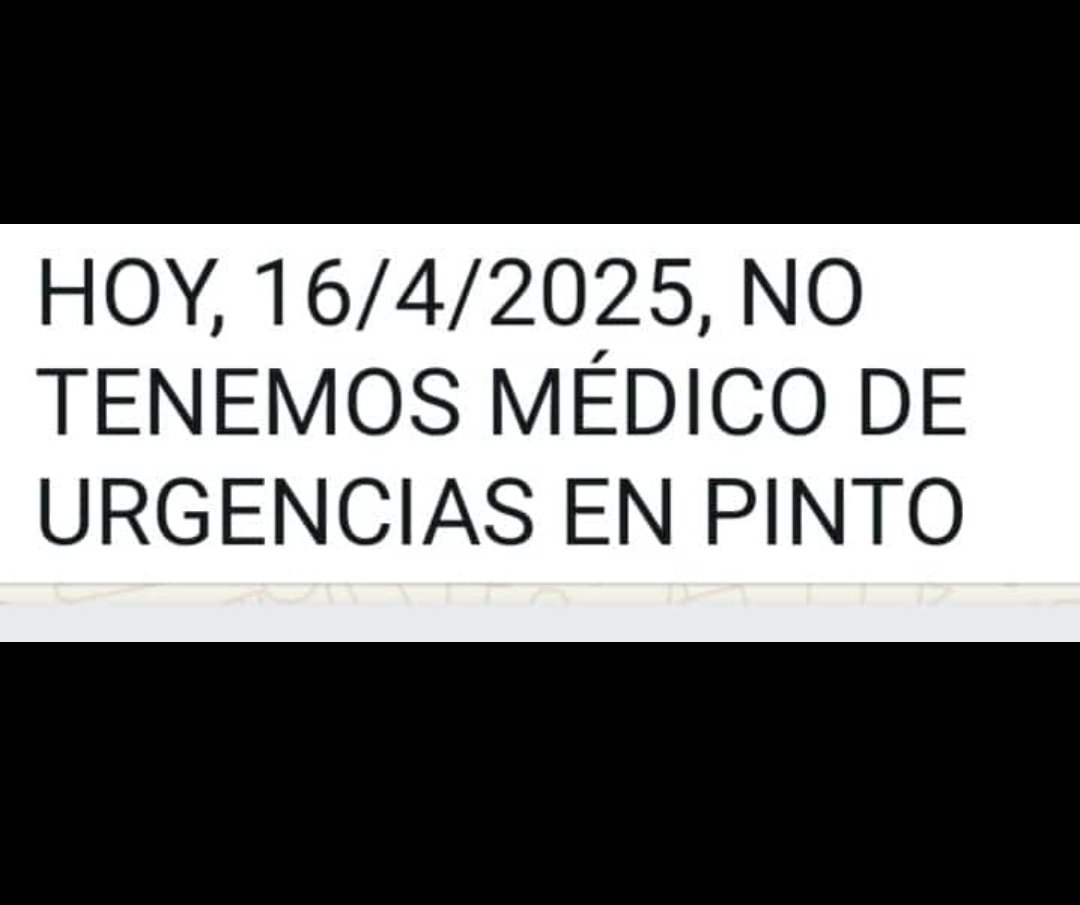 aaansl's tweet image. Una buena información.
Que pena y desgracia para los enfermos, y los que necesitan de las #Urgencias.
Un gobierno #incapaz de corregir, y luchar imponiendose a su presidenta, un infarto o un ictus la muerte estára más cerca.
#GanasDePinto
🌿💙💙💙😨😰😓🫴👇