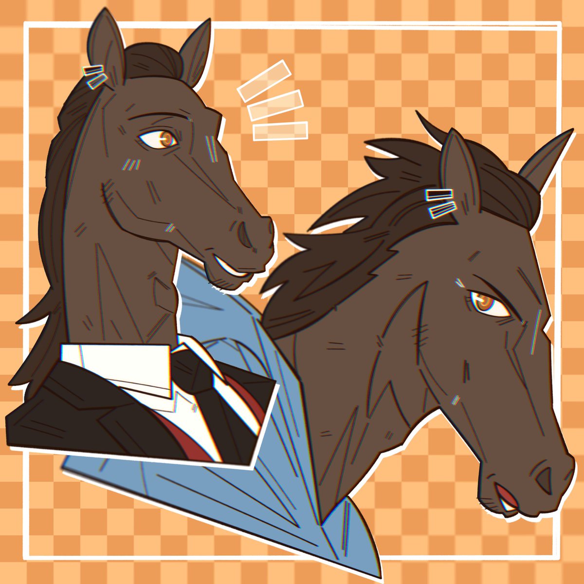 Gay horse from the mountains, the studliest of them all 🥕❤️
Easily the best-looking horse I’ve ever seen… STILL #WIP
#BEASTARS #furry #furryartist #furryfandom #ArtistOnTwitter #digitalart #anime #art #furryartis #horse