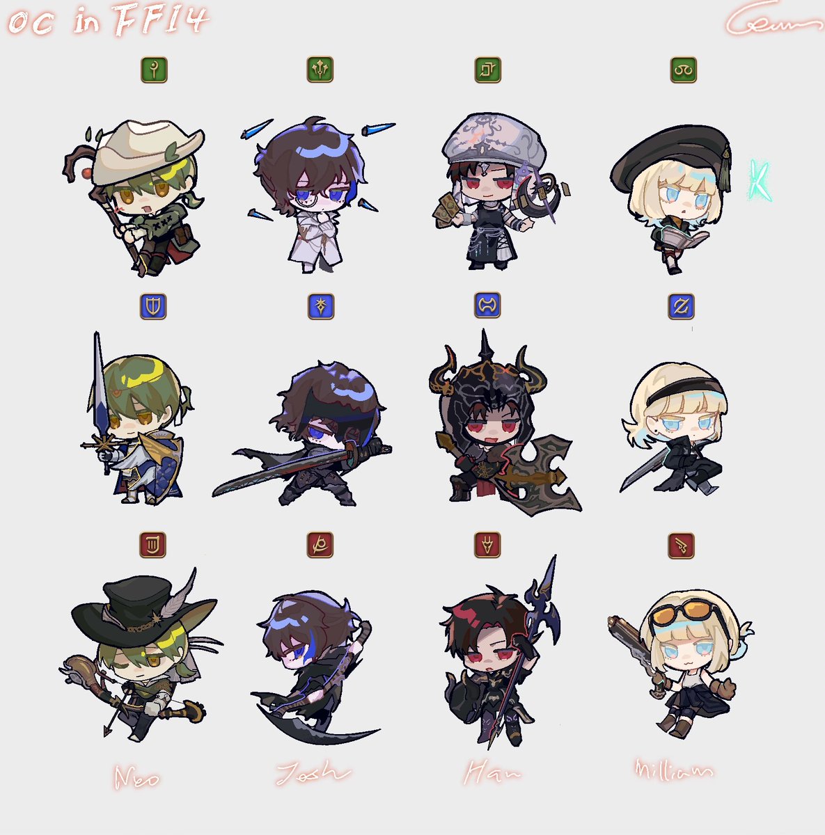ceanm_1's tweet photo. 一些职业.jpg https://t.co/s4kF9DlDxd