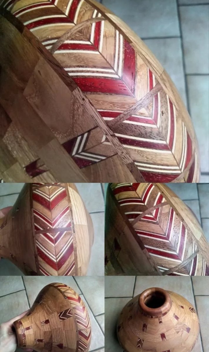 ArdwoodC's tweet photo. Création de vase segmenté chevron

Un thread 👇 https://t.co/SRH4uadwqJ