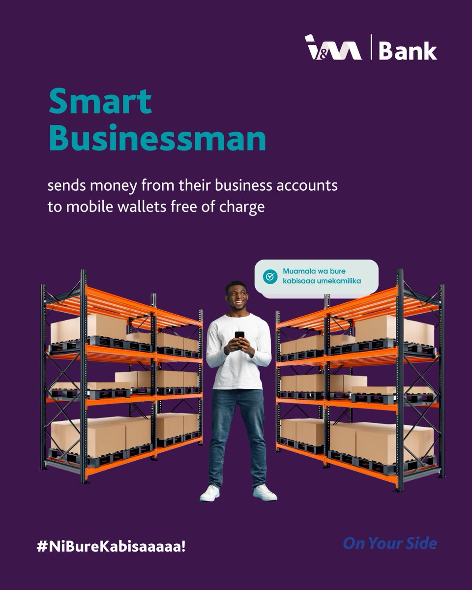 imbanktzltd's tweet photo. Great businesses are built on smart choices.

Choose I&amp;M Bank for free mobile wallet transfers and see your potential unfold.

#niburekabisaaaaa #freecharge #mojabiashara #zaidibiashara https://t.co/S4J8DJqMgC