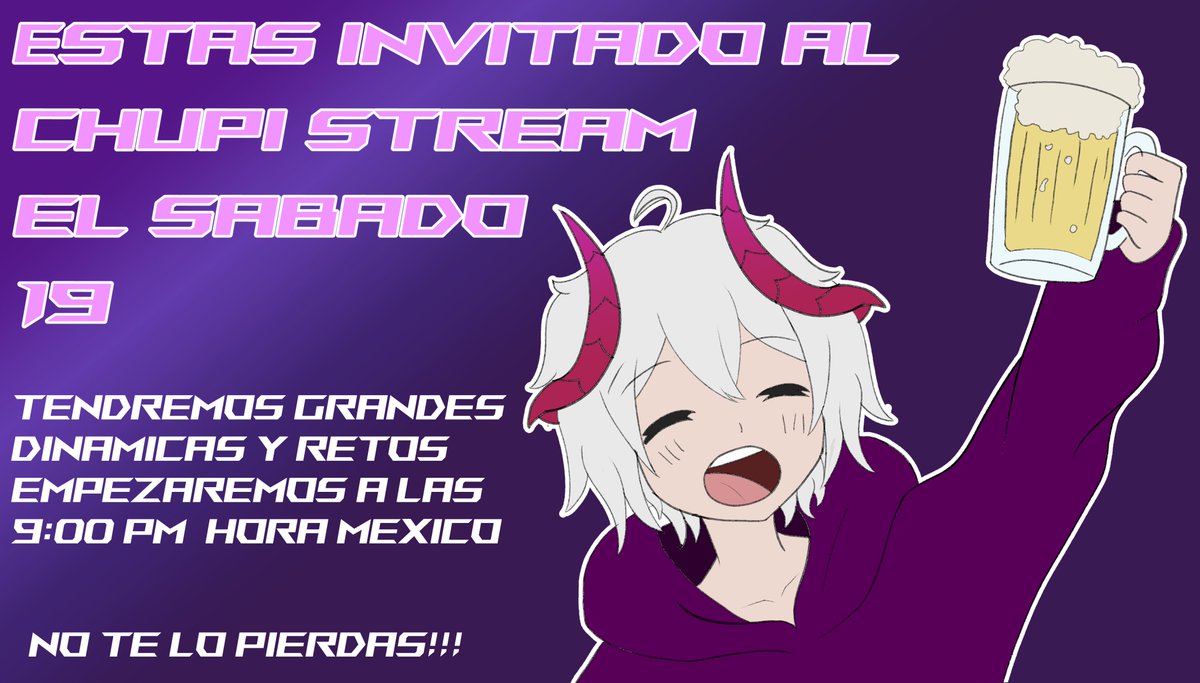 casset_DemonVT's tweet photo. estan todos invitados a chupar en el stream, no falten este 19 de abril a las 9:00 hora mexico
invitacion especial:
@DK_renya
@Kuroneko_Temp_
@nemuriel_
https://t.co/vtNVgCB7GB https://t.co/Dtl6yBB4CU #streamers #Femboy #alcohol #fun #TwitchStreamers #kick #demon #comepinga https://t.co/qTr4mHnksh