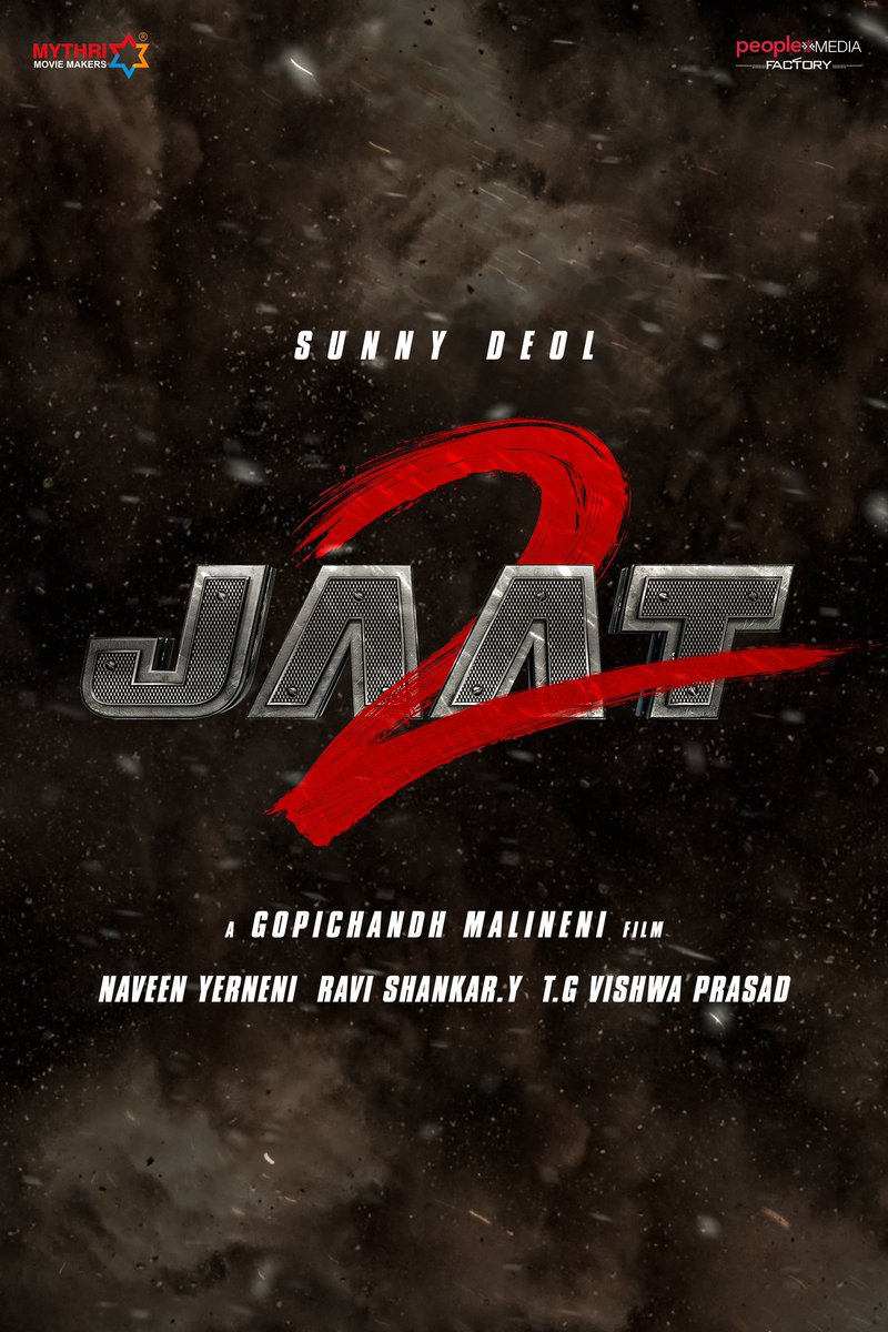 Sunny Deol (@iamsunnydeol) on Twitter photo #Jaat on to a New Mission!
#Jaat2 💥
<a href="/megopichand/">Gopichandh Malineni</a>
<a href="/MythriOfficial/">Mythri Movie Makers</a> <a href="/peoplemediafcy/">People Media Factory</a> #Jaat on to a New Mission!
#Jaat2 💥
<a href="/megopichand/">Gopichandh Malineni</a>
<a href="/MythriOfficial/">Mythri Movie Makers</a> <a href="/peoplemediafcy/">People Media Factory</a>