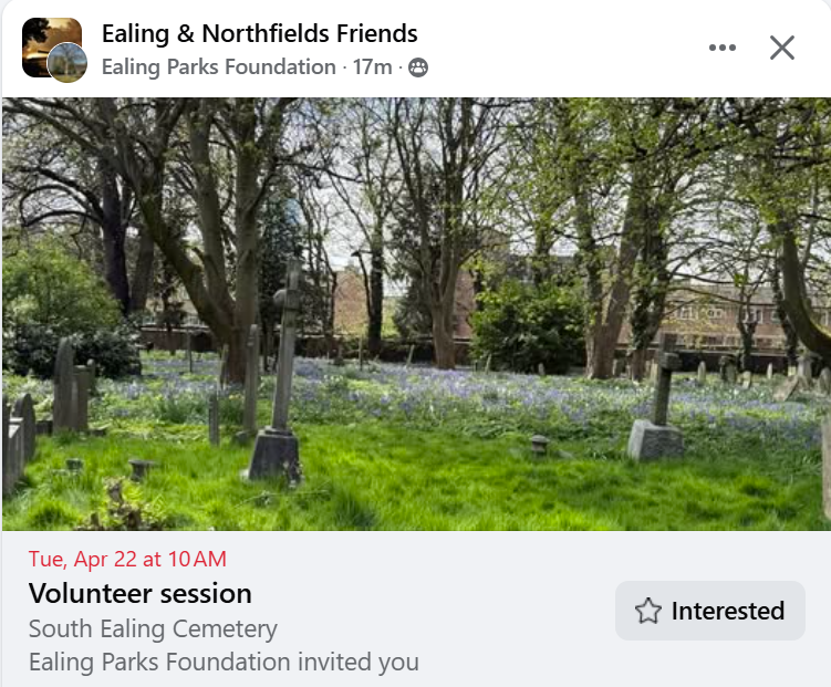 <a href="/ealingtodaycouk/">EalingToday.co.uk</a> <a href="/EalingHour/">Ealing Hour</a> <a href="/SouthEalingRoad/">South Ealing Road</a> <a href="/New2Northfields/">Northfields 💥Pop💥</a> <a href="/GunnParkNebrs/">Gunnersbury Park</a>